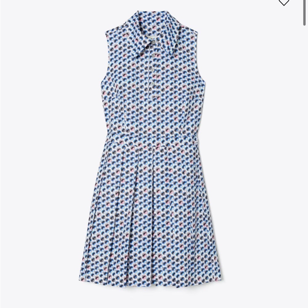 Tory Burch Printed Stretch Golf Dress 12